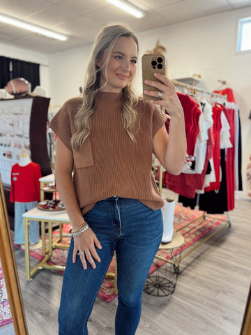 Ava Sweater - Camel