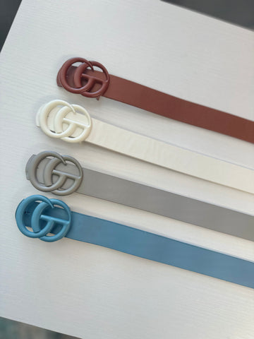 Matte “GG” Belts