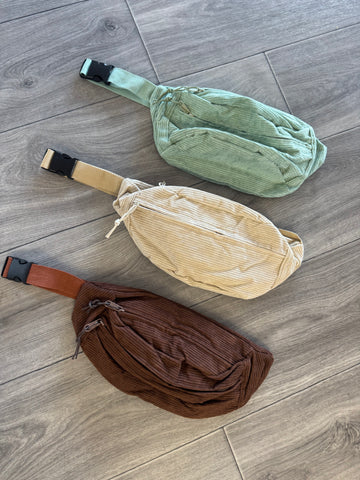 Corduroy Belt Bags