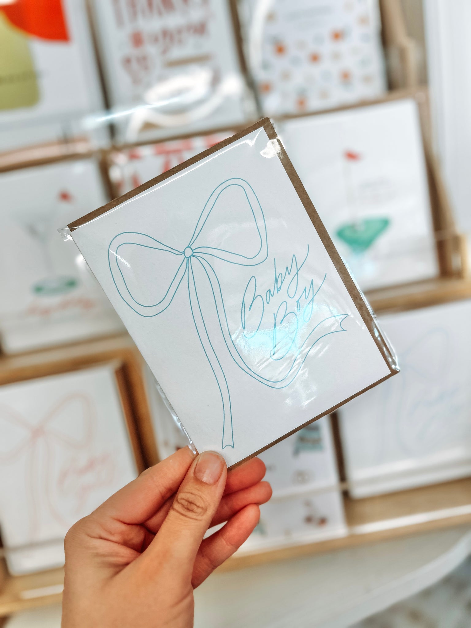 Baby Boy Card - Blue