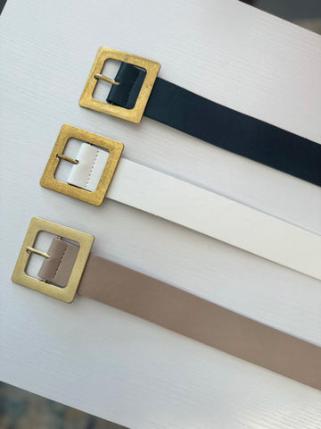 Everyday Square Buckle Belt