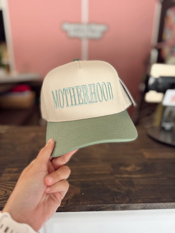 Motherhood Trucker Hat - Sage