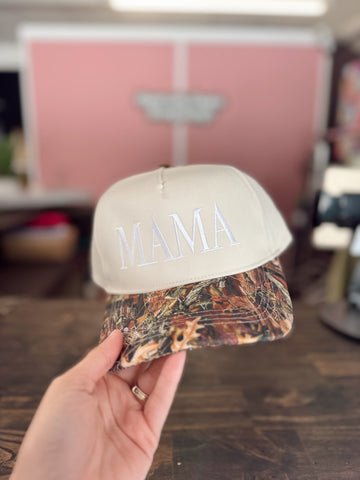 MAMA Camo Trucker Hat