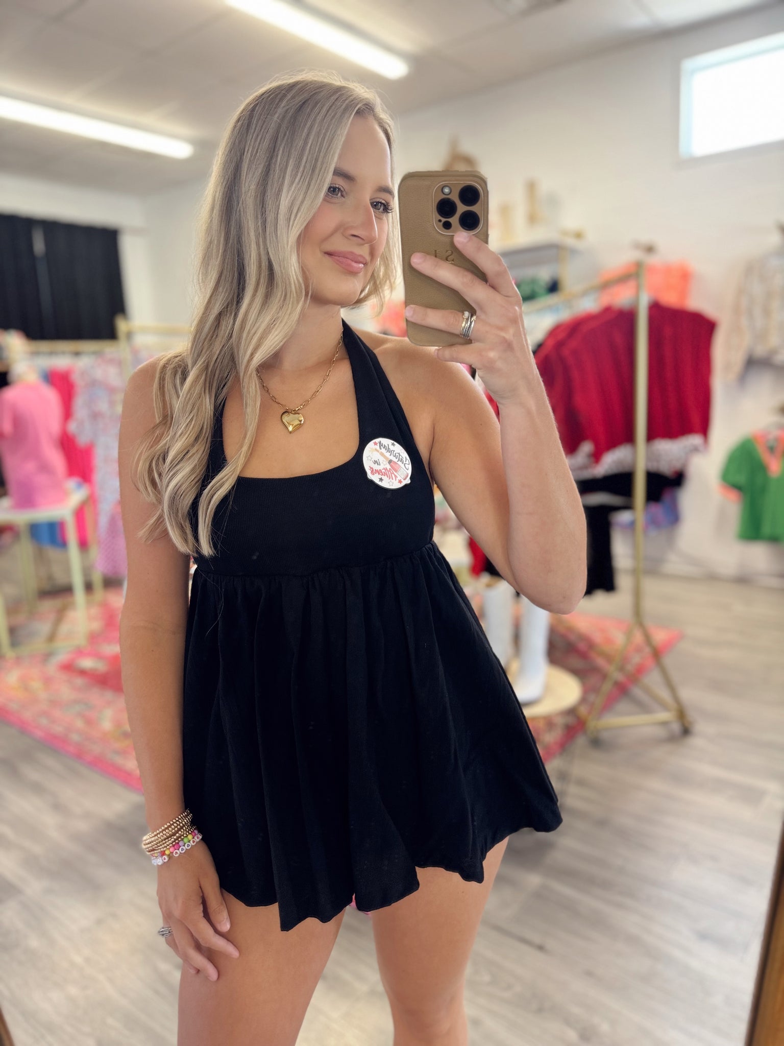 Gameday Halter Romper