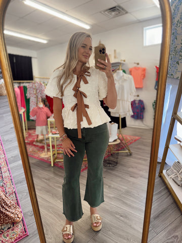 Bubble Babydoll Blouse