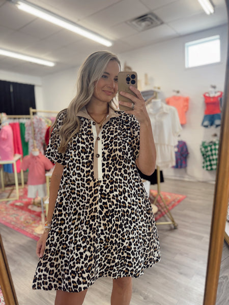 Animal Print Dress