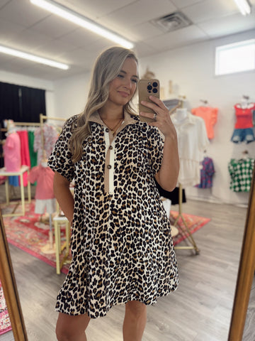 Animal Print Dress