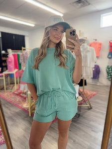 Everyday Ribbed Set - Sage