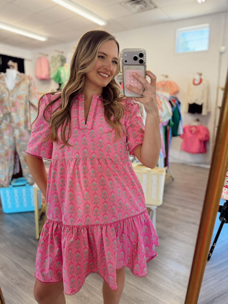 Madelyn Mini Dress - Floral
