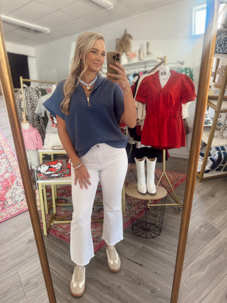 Scuba Top - Marine Blue