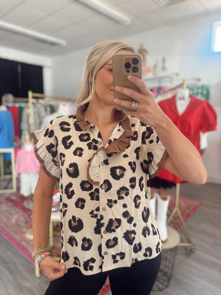 Must Have Blouse - Leopard