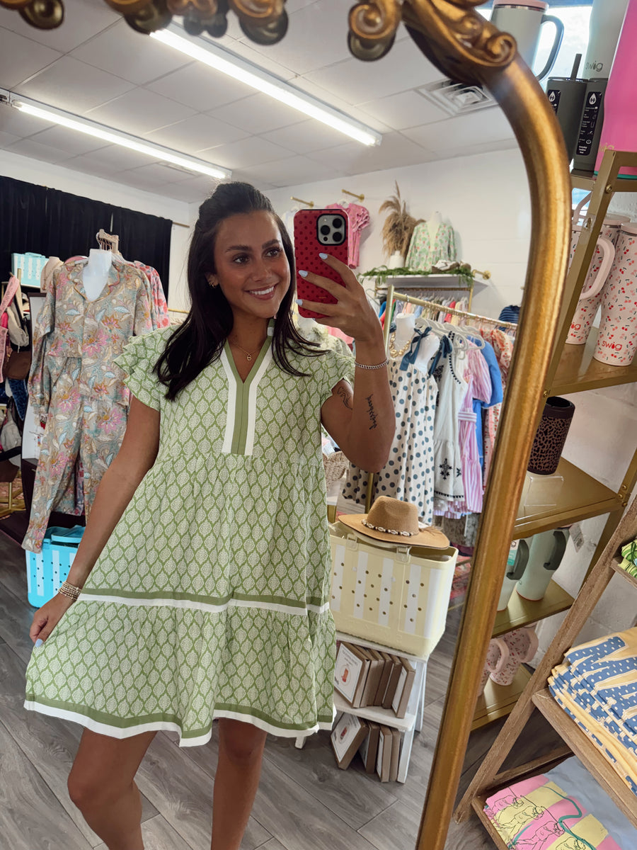 Key Lime Flowy Dress – Riverside Rayne Boutique