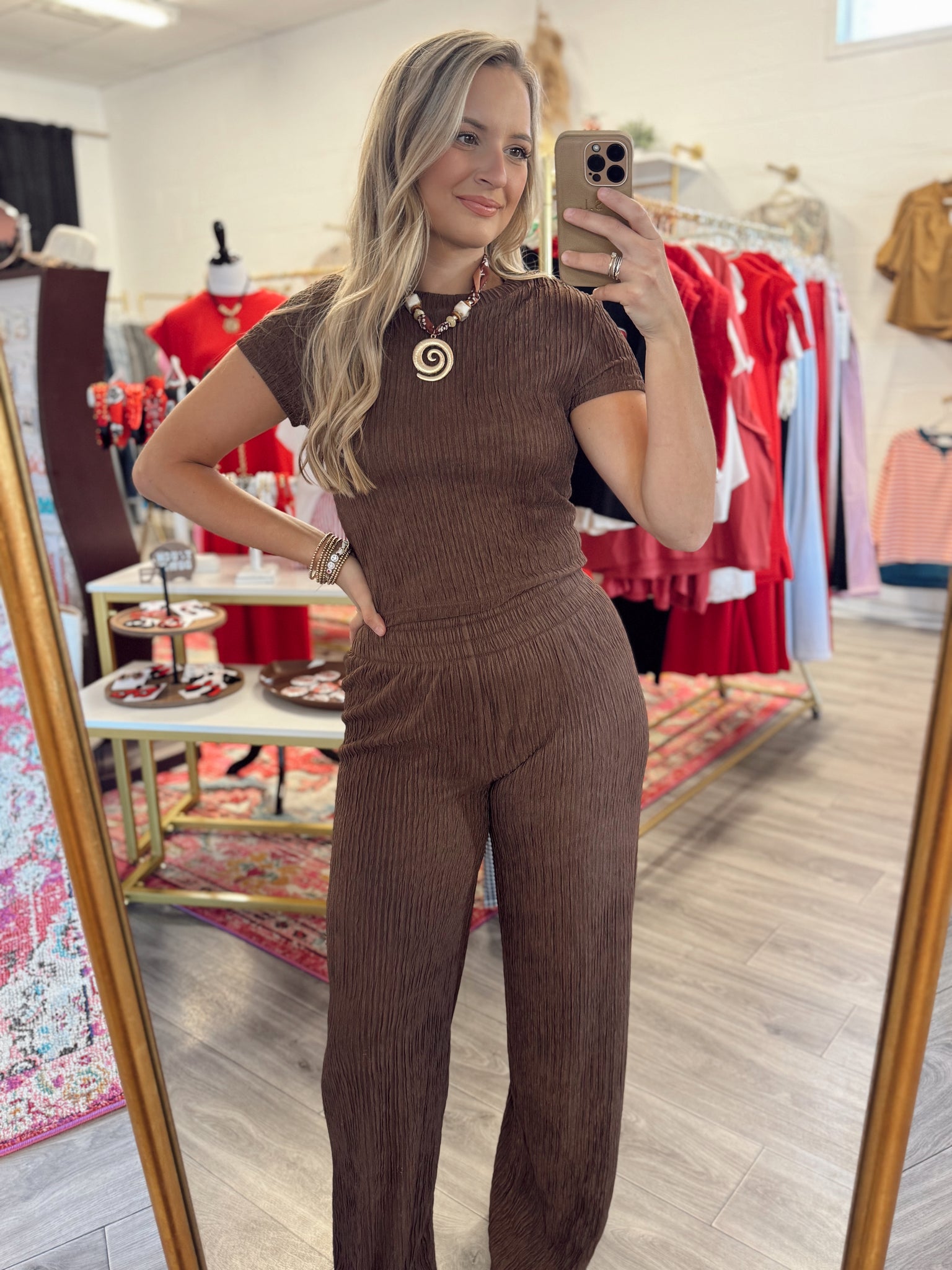 Tay Loungewear Set - Brown