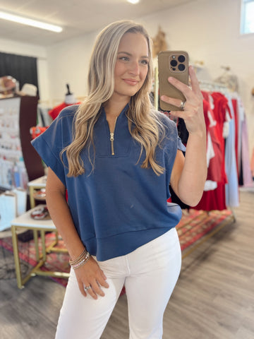 Scuba Top - Marine Blue