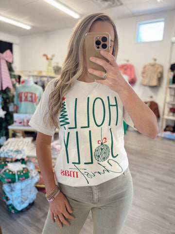 Holiday Jolly Graphic Tee