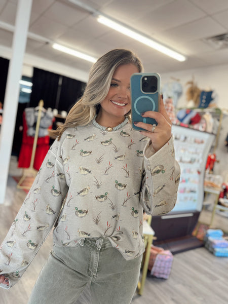 Duck Crewneck Sweatshirt