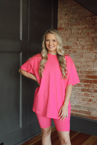 Running Errands Set - Hot Pink