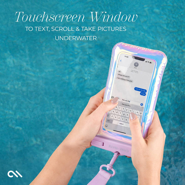 Case-Mate Waterproof Floating Phone Pouch: Citrus Splash