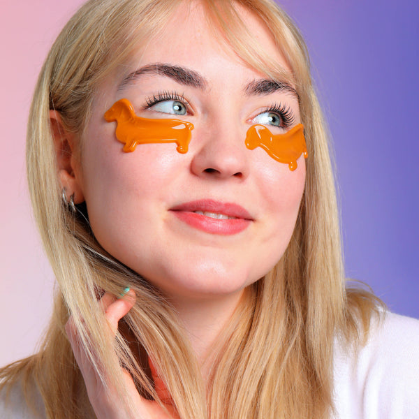 So Fetch Viral Dachshund Dog Eye Patches l Beauty Gift 8 ct 