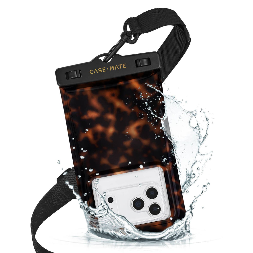Case-Mate Tortoiseshell Waterproof Floating Phone Pouch Riverside Rayne Boutique Case-Mate Tortoiseshell Waterproof Floating Phone Pouch Riverside Rayne Boutique