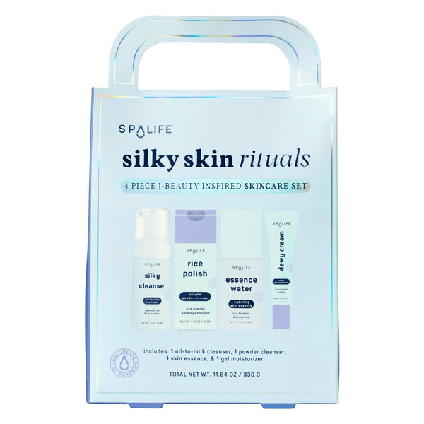 Silky Skin Rituals 4pc K-Beauty Inspired Skincare Gift Set